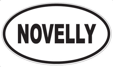 NOVELLY - Oval Magnet