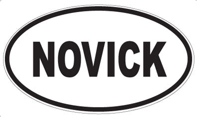 NOVICK - Oval Magnet