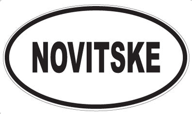 NOVITSKE - Oval Magnet