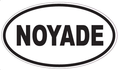 NOYADE - Oval Sticker