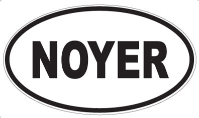 NOYER - Oval Magnet