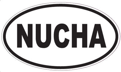 NUCHA - Oval Sticker