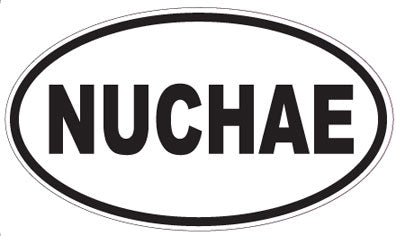 NUCHAE - Oval Sticker
