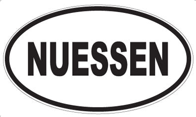NUESSEN - Oval Magnet