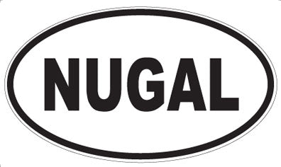 NUGAL - Oval Sticker