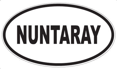NUNTARAY - Oval Magnet