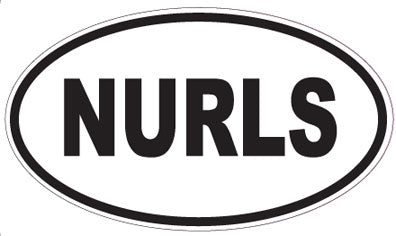 NURLS - Oval Magnet