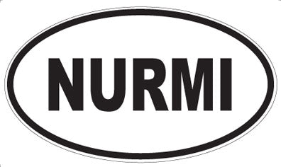 NURMI - Oval Magnet