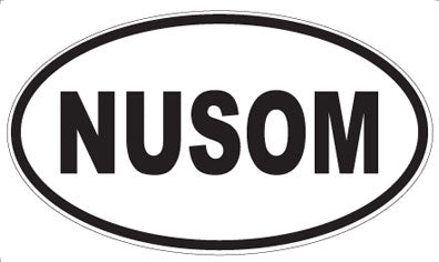 NUSOM - Oval Magnet