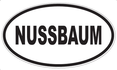 NUSSBAUM - Oval Magnet