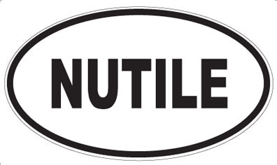 NUTILE - Oval Magnet