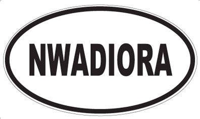NWADIORA - Oval Magnet