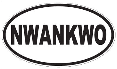 NWANKWO - Oval Magnet