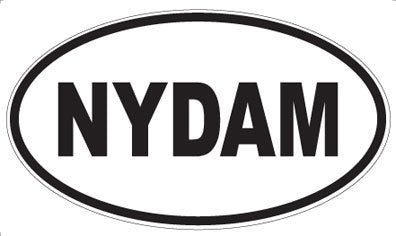 NYDAM - Oval Sticker