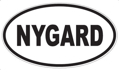 NYGARD - Oval Sticker