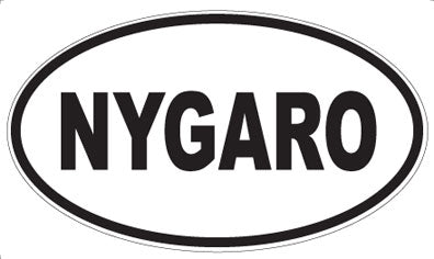 NYGARO - Oval Magnet