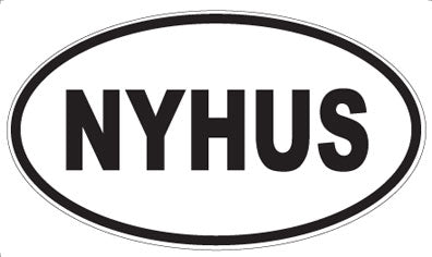 NYHUS - Oval Magnet