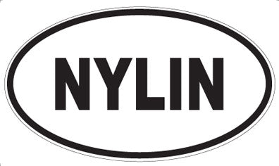 NYLIN - Oval Magnet