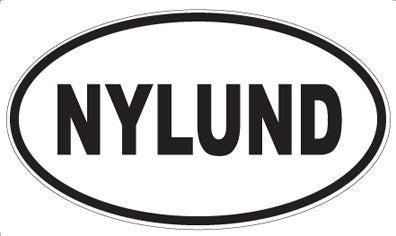NYLUND - Oval Magnet