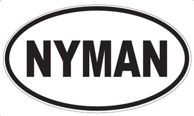 NYMAN - Oval Magnet