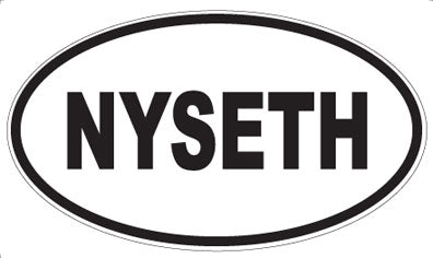 NYSETH - Oval Magnet