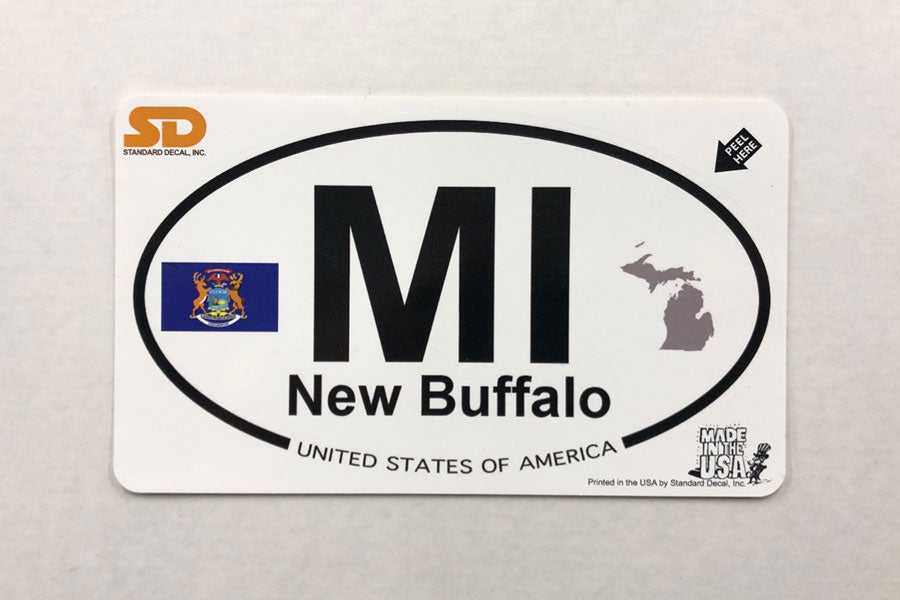New Buffalo Michigan Sticker