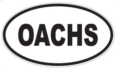 OACHS - Oval Magnet