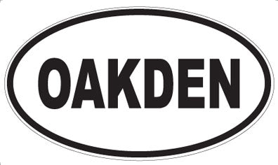OAKDEN - Oval Magnet