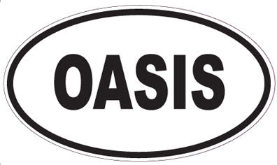 OASIS - Oval Magnet