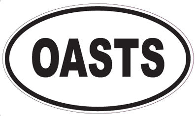OASTS - Oval Sticker