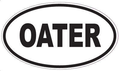 OATER - Oval Magnet