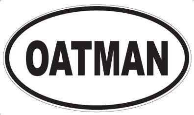 OATMAN - Oval Magnet