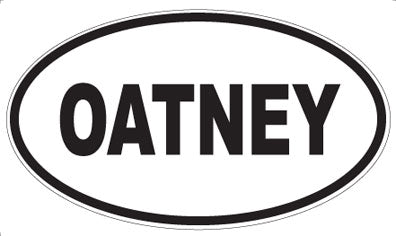 OATNEY - Oval Magnet