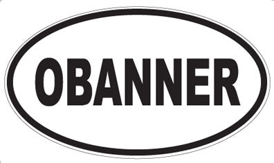 OBANNER - Oval Magnet