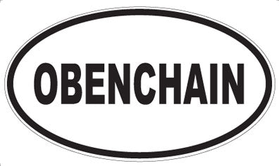 OBENCHAIN - Oval Magnet