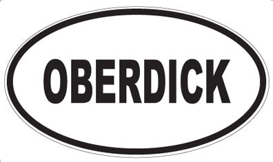 OBERDICK - Oval Magnet