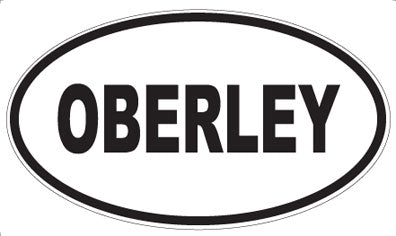 OBERLEY - Oval Magnet