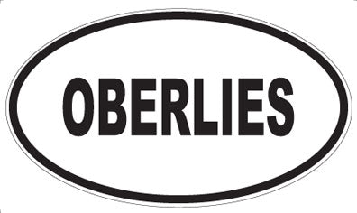 OBERLIES - Oval Magnet