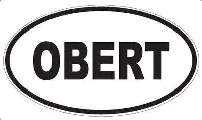 OBERT - Oval Magnet