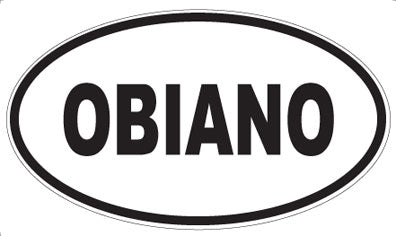 OBIANO - Oval Magnet