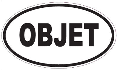 OBJET - Oval Magnet