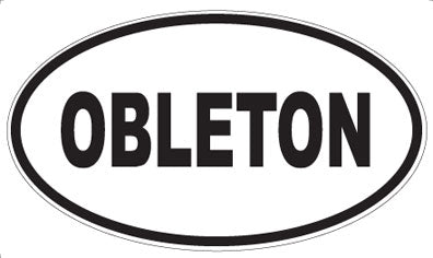 OBLETON - Oval Magnet