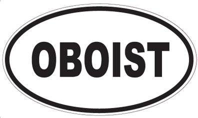 OBOIST - Oval Sticker