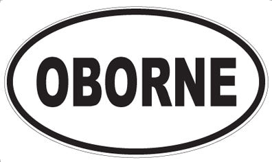 OBORNE - Oval Magnet