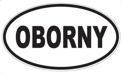 OBORNY - Oval Magnet
