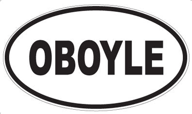 OBOYLE - Oval Magnet