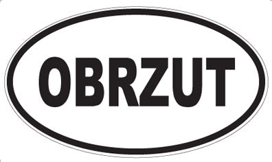 OBRZUT - Oval Magnet