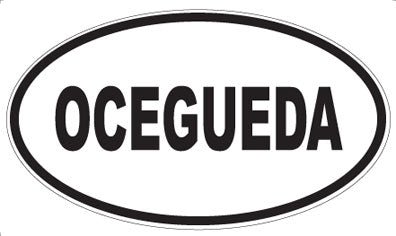 OCEGUEDA - Oval Magnet