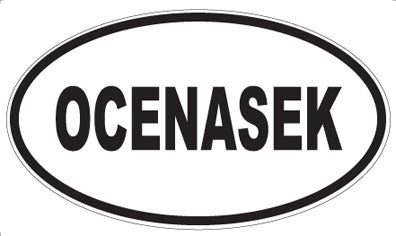 OCENASEK - Oval Magnet