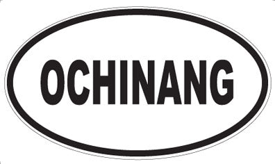 OCHINANG - Oval Magnet